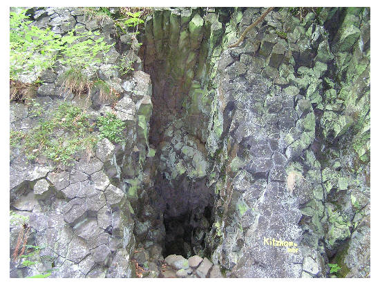 Die Kitzkammer, eine kleine Höhle